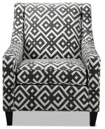 Kelsie Accent Chair - Gunmetal