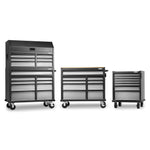 Gladiator Silver Tread Premier Pre-Assembled 7 Drawer Modular Tool Storage Cabinet - GAGD277DJG