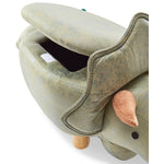 Dinosaur Storage Ottoman - Green