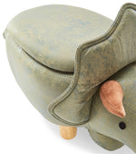 Dinosaur Storage Ottoman - Green