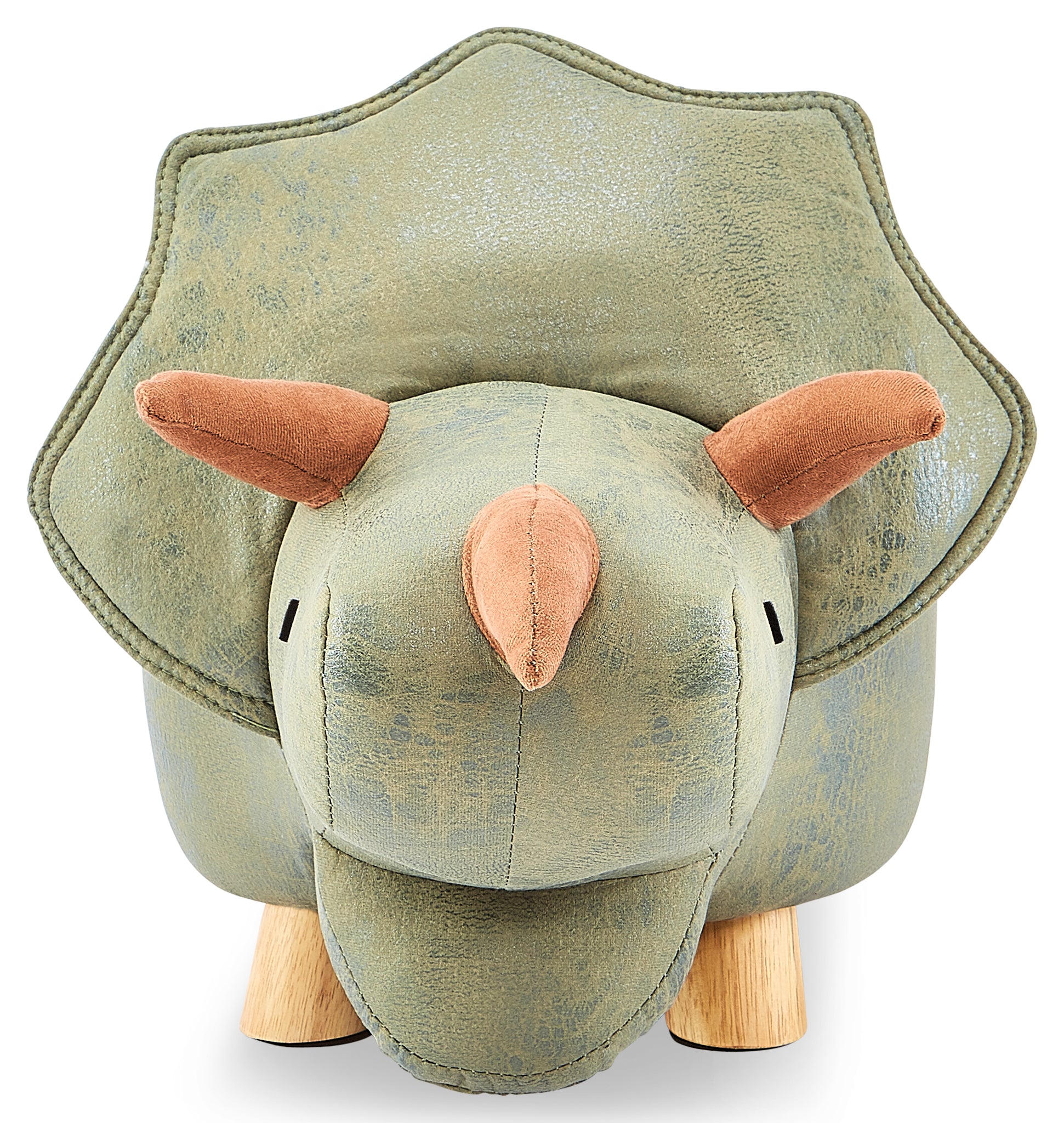 Dinosaur Storage Ottoman - Green