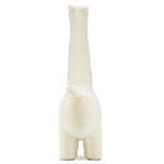 Llama Ottoman - White