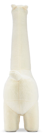 Llama Ottoman - White