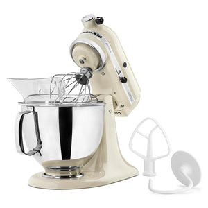 KitchenAid Almond Cream Artisan® Series 5 Quart Tilt-Head Stand Mixer - KSM150PSAC