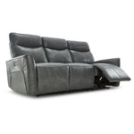 Malcolm Power Reclining Sofa - Ice Grey