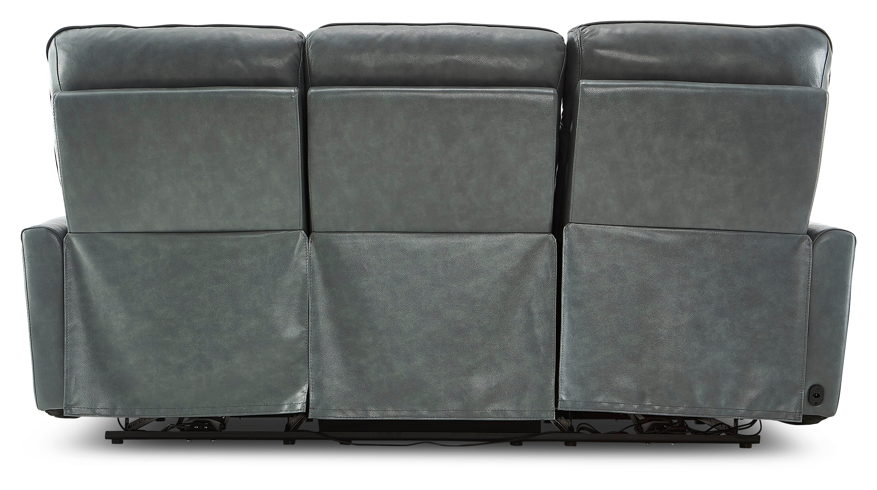Malcolm Power Reclining Sofa - Ice Grey