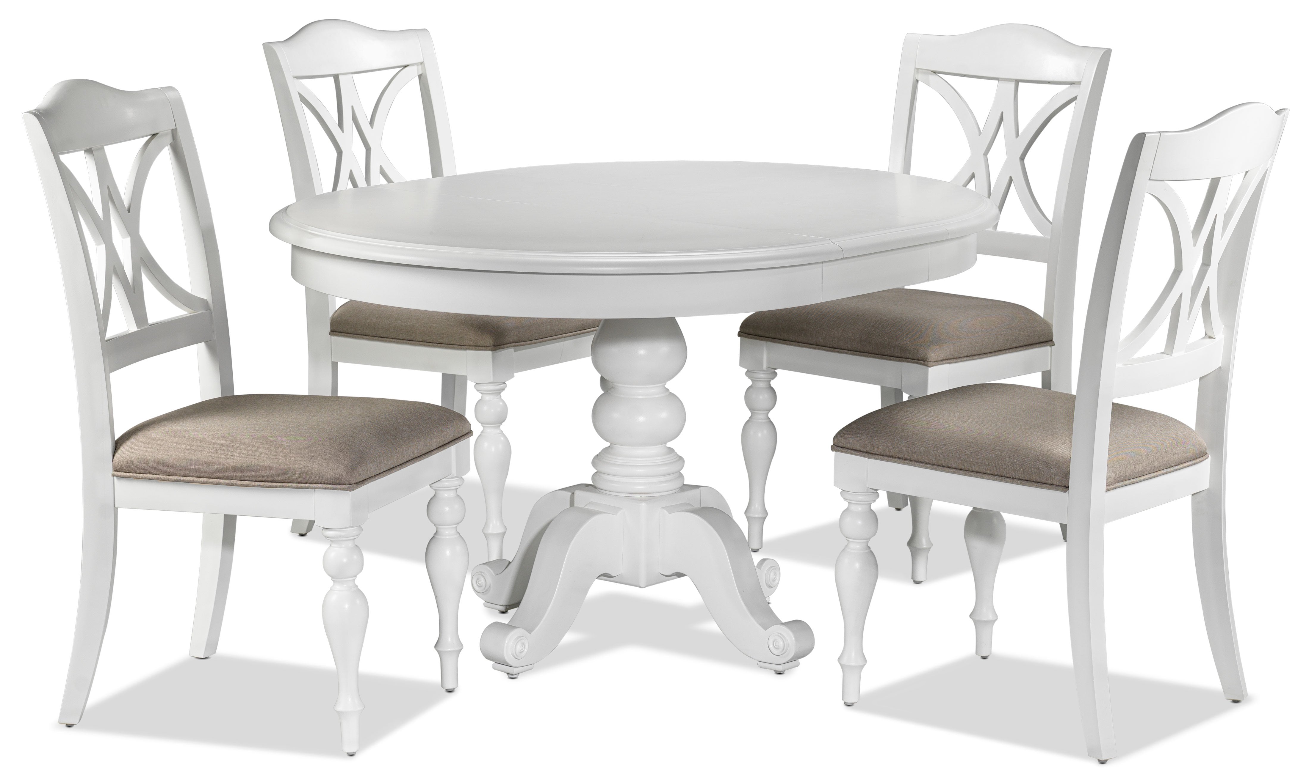Flora Side Chair - Oyster White