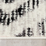 Meridian 7'10" X 10'6" Diamond Distressed Rug - Grey Area Rug