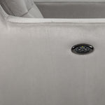 Lucas Power Reclining Sofa - Silver Grey