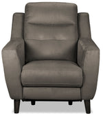 Lucas Power Recliner - Dark Grey