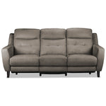 Lucas Power Reclining Sofa - Dark Grey