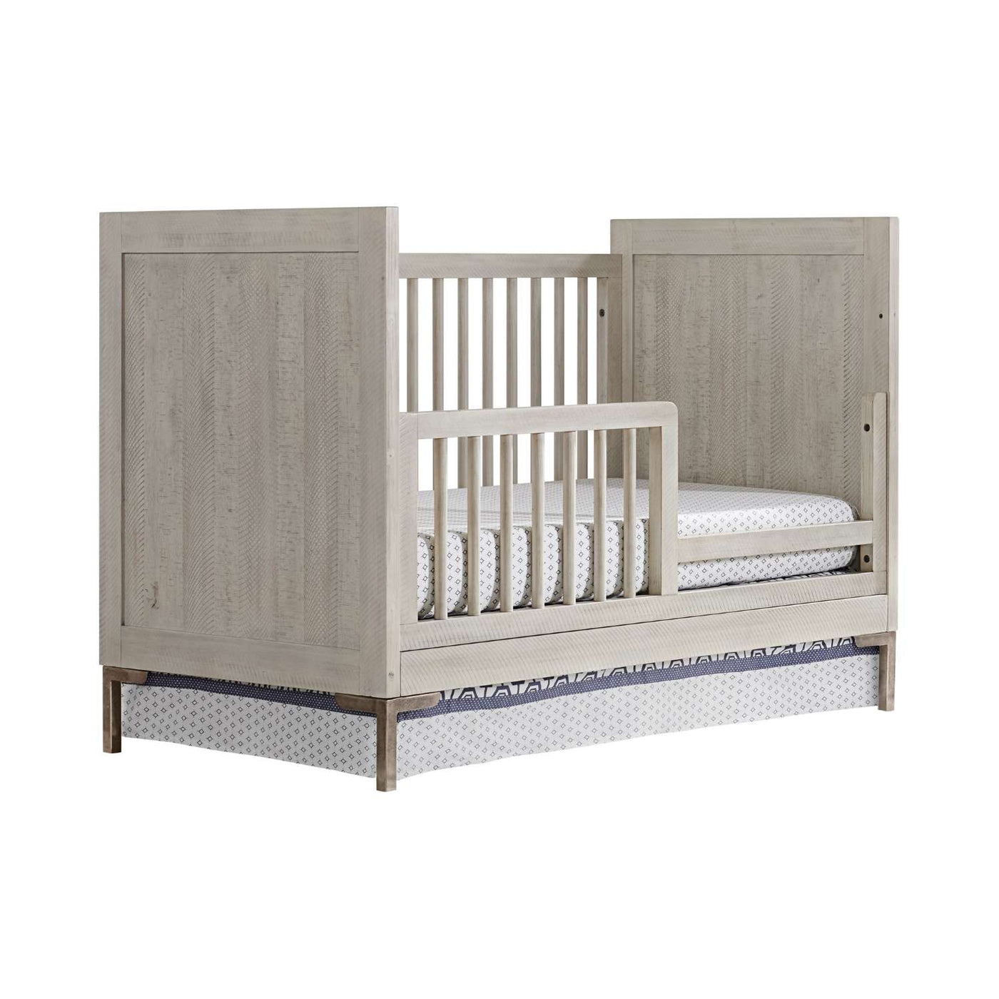 Beck Cottage Crib with Toddler Rail Package - Willow