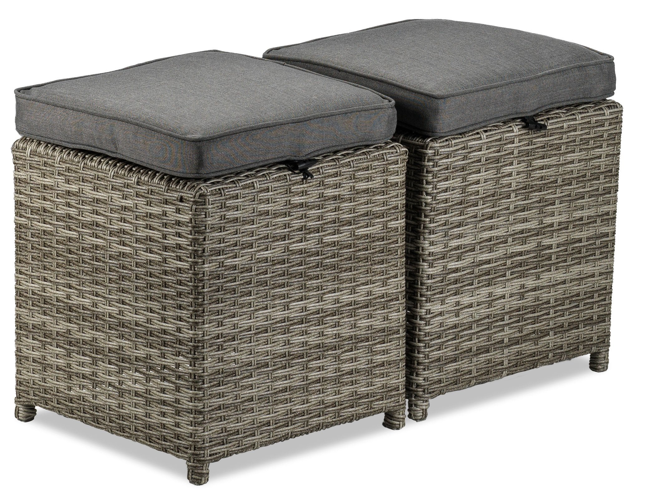 Melville One 3 Piece Outdoor Sectional Grey Leon s