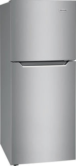 Frigidaire 23.75" 11.6 Cu. Ft. Brushed Stainless Steel Top-Freezer Refrigerator - FFET1222UV
