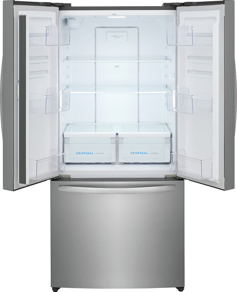 Frigidaire Brushed Stainless Steel French Door Refrigerator (17.6 Cu. Ft.) - FRFG1723AV