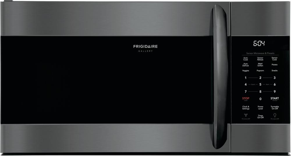 Frigidaire Gallery Black Stainless Steel Over-The-Range Microwave (1.7 Cu. Ft.) - CGMV17WNVD