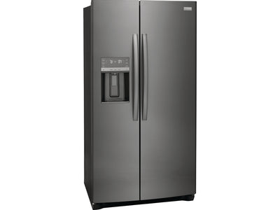 Frigidaire Gallery Black Stainless Steel 36" Counter Depth Side by Side Refrigerator (22.2 Cu. Ft.) - GRSC2352AD
