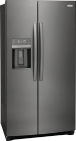 Frigidaire Gallery 36" 22.2 Cu. Ft. Black Stainless Steel Counter-Depth Side-by-Side Refrigerator - GRSC2352AD