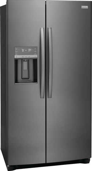 Frigidaire Gallery Black Stainless Steel 36" Counter Depth Side by Side Refrigerator (22.2 Cu. Ft.) - GRSC2352AD