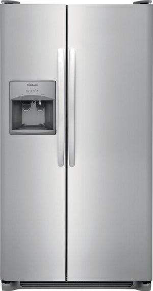 Frigidaire Stainless Steel Side-by-Side Refrigerator (25.6 Cu. Ft.) - FFSS2615TS