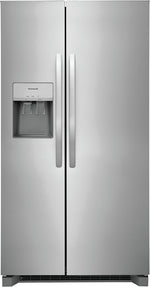 Frigidaire 36.25" 25.6 Cu. Ft. Stainless Steel Side by Side Refrigerator - FRSS2623AS