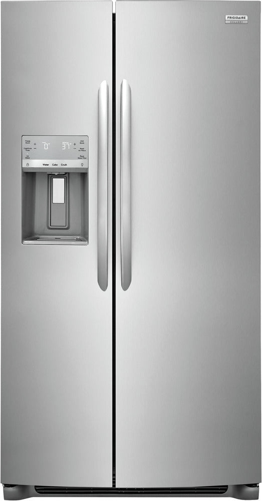 Frigidaire Gallery 36.35" 25.6 Cu. Ft. Smudge-Proof® Stainless Steel Side-by-Side Refrigerator - GRSS2652AF