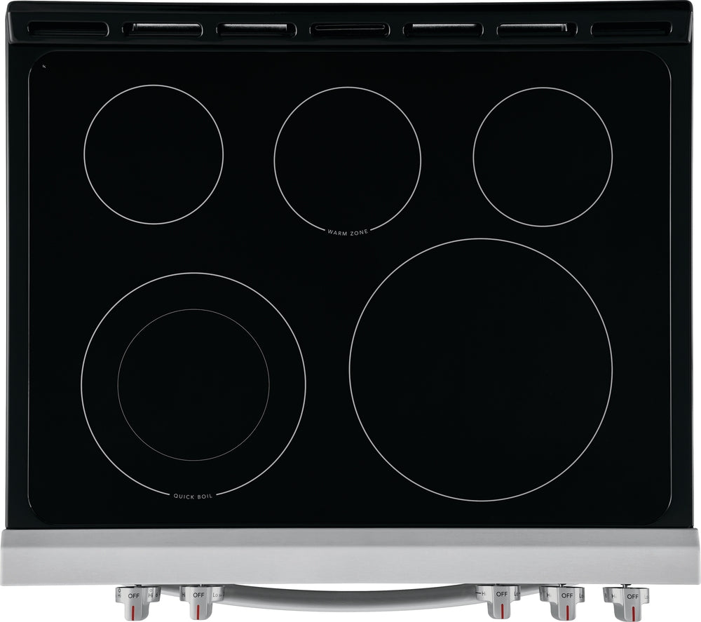 Frigidaire Stainless Steel Free Standing Front Control Electric Range (5.0 Cu. Ft.) - CFEH3054US