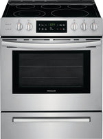 Frigidaire Stainless Steel Free Standing Front Control Electric Range (5.0 Cu. Ft.) - CFEH3054US