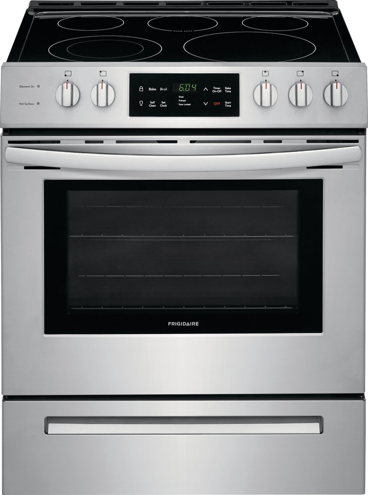 Frigidaire Stainless Steel Free Standing Front Control Electric Range (5.0 Cu. Ft.) - CFEH3054US