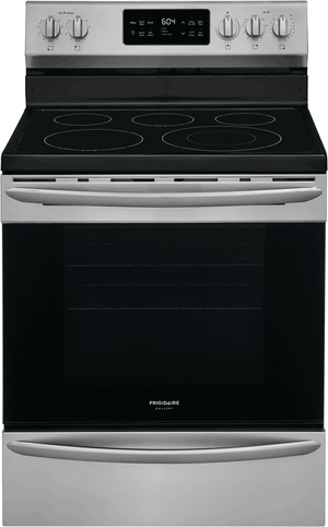 Frigidaire Gallery Stainless Steel Freestanding Electric Range with Steam Clean - GCRE302CAF