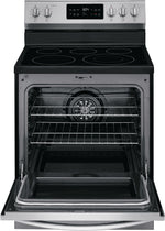Frigidaire Gallery Stainless Steel Freestanding Electric Range with Steam Clean - GCRE302CAF