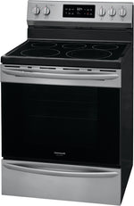 Frigidaire Gallery Stainless Steel Freestanding Electric Range with Steam Clean - GCRE302CAF