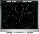 Frigidaire Gallery Smudge-Proof Stainless Steel Slide-In Electric Convection Range with Air Fry (5.4 Cu. Ft.) - CGEH3047VF