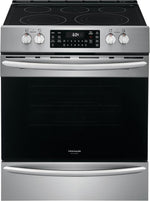 Frigidaire Gallery Smudge-Proof Stainless Steel Slide-In Electric Convection Range with Air Fry (5.4 Cu. Ft.) - CGEH3047VF