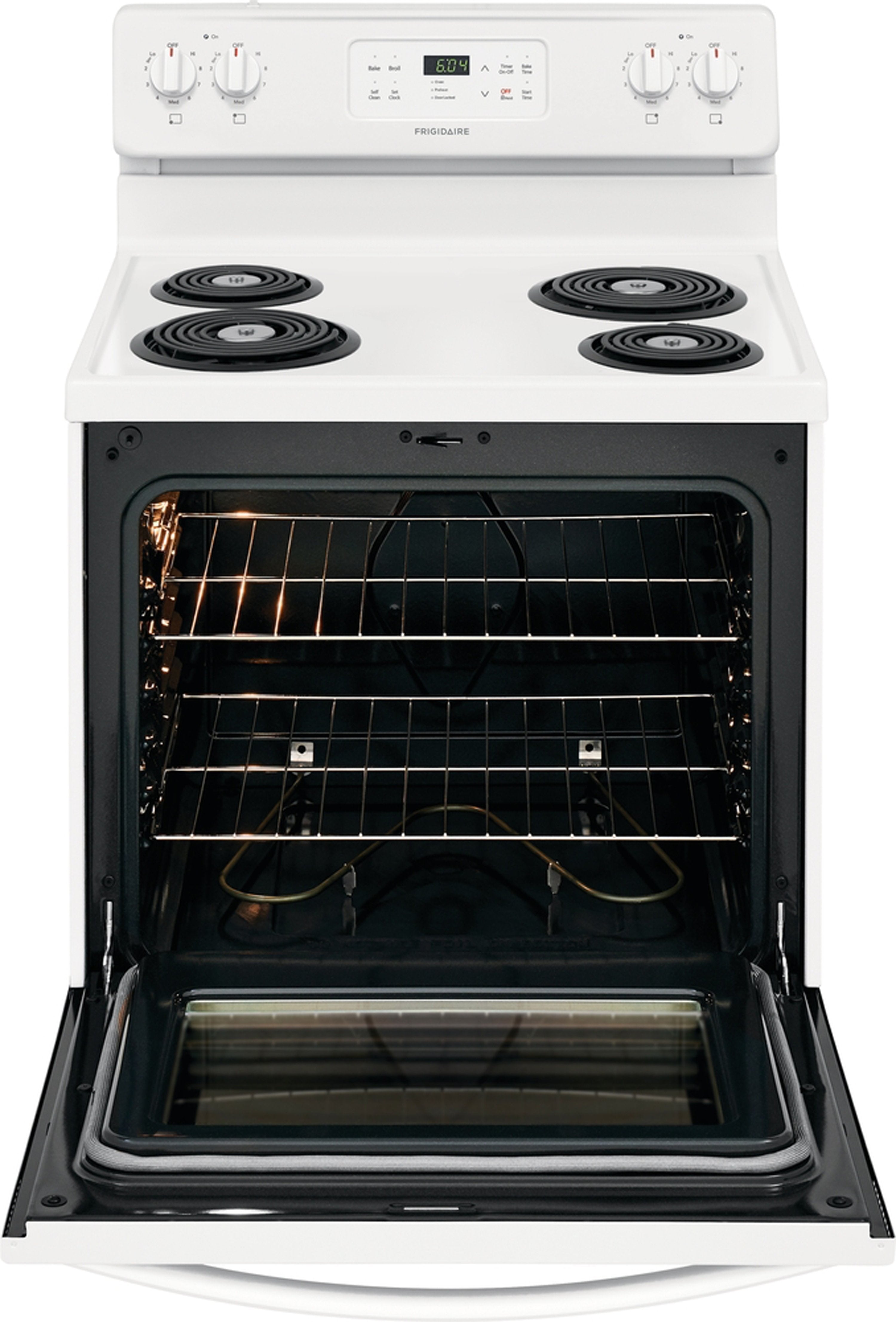 Frigidaire White Freestanding Electric Range (5.3 Cu. Ft.) - CFEF3016UW