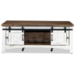Pueblo Coffee Table - Weathered White