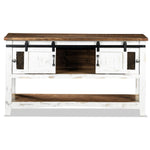 Pueblo Sofa Table - Weathered White