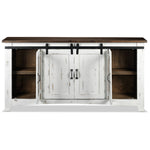 Pueblo 67" TV Stand - Weathered White