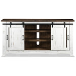 Pueblo 67" TV Stand - Weathered White