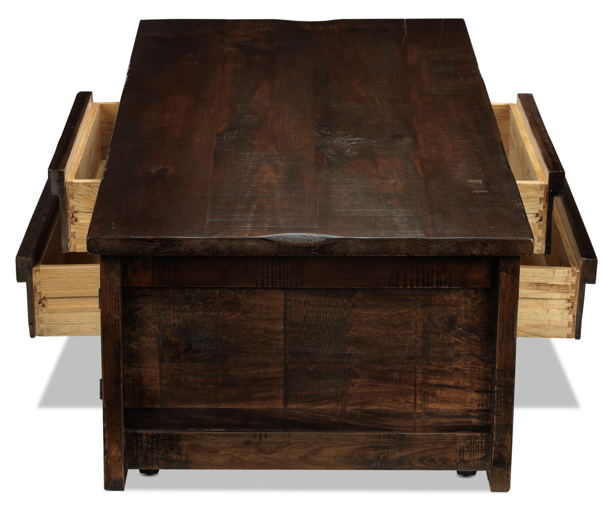 Mezcal Coffee Table Walnut Leon's