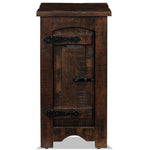 Mezcal 14.25" Chairside Table - Walnut