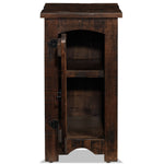 Mezcal 14.25" Chairside Table - Walnut