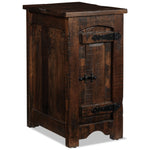 Mezcal 14.25" Chairside Table - Walnut