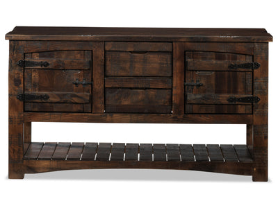 Mezcal 55" Sofa Table - Walnut