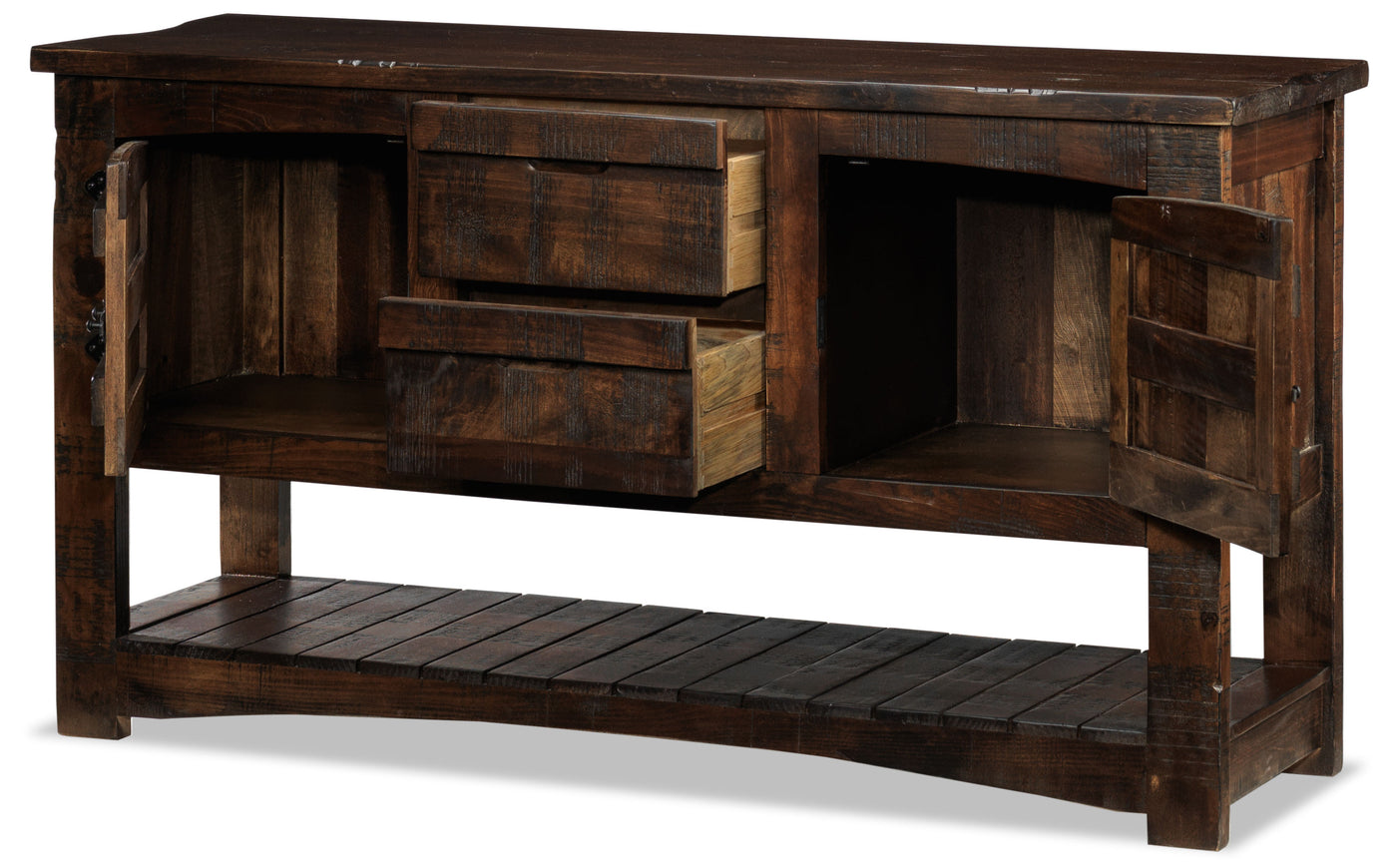 Mezcal Sofa Table - Walnut