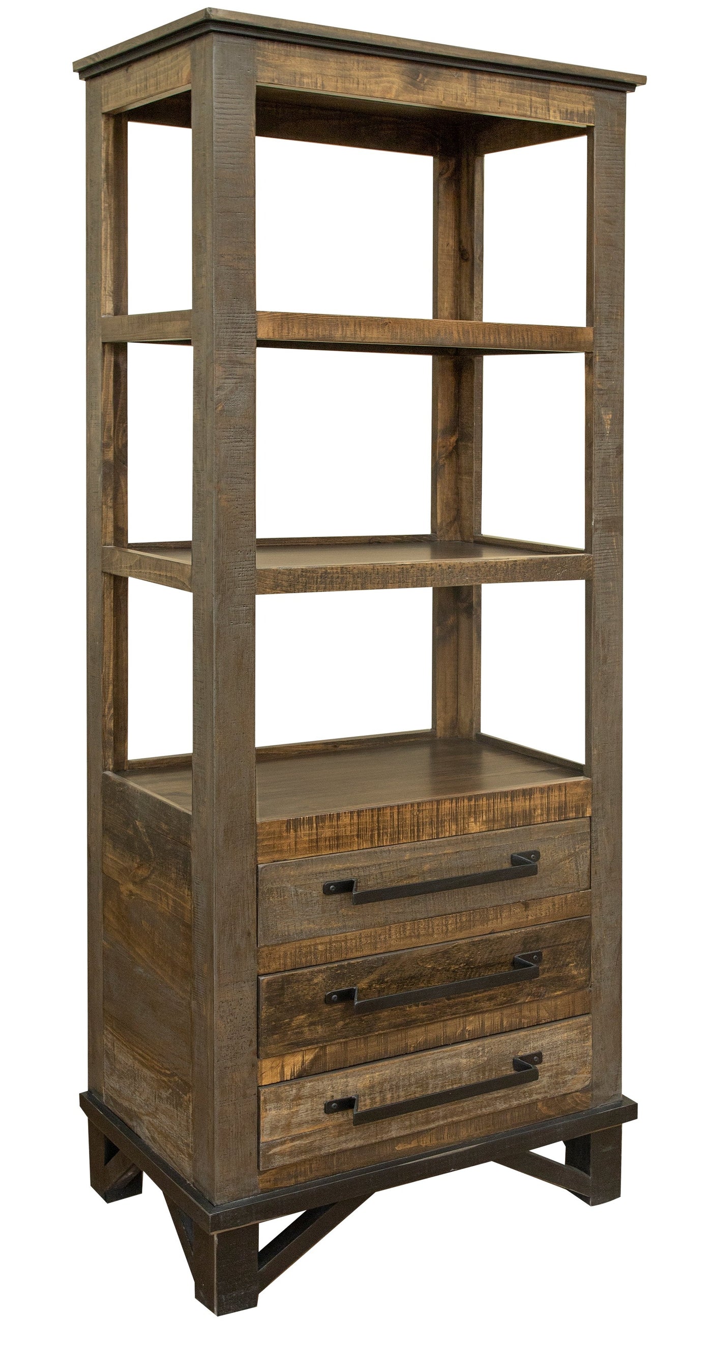 Baron Bookcase - Barnwood