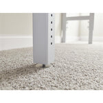 Gladiator Hammered White 4' Adjustable Height Hardwood Workbench - GAWB04HWJW