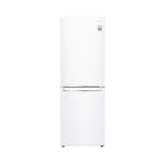 LG White 24" Counter Depth Two-Door Bottom Mount Refrigerator with Multi Air-Flow Technology (10.8 Cu.Ft) - LRDNC1004W