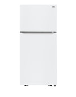LG 30" 20 Cu. Ft. White Top-Freezer Refrigerator - LTCS20020W