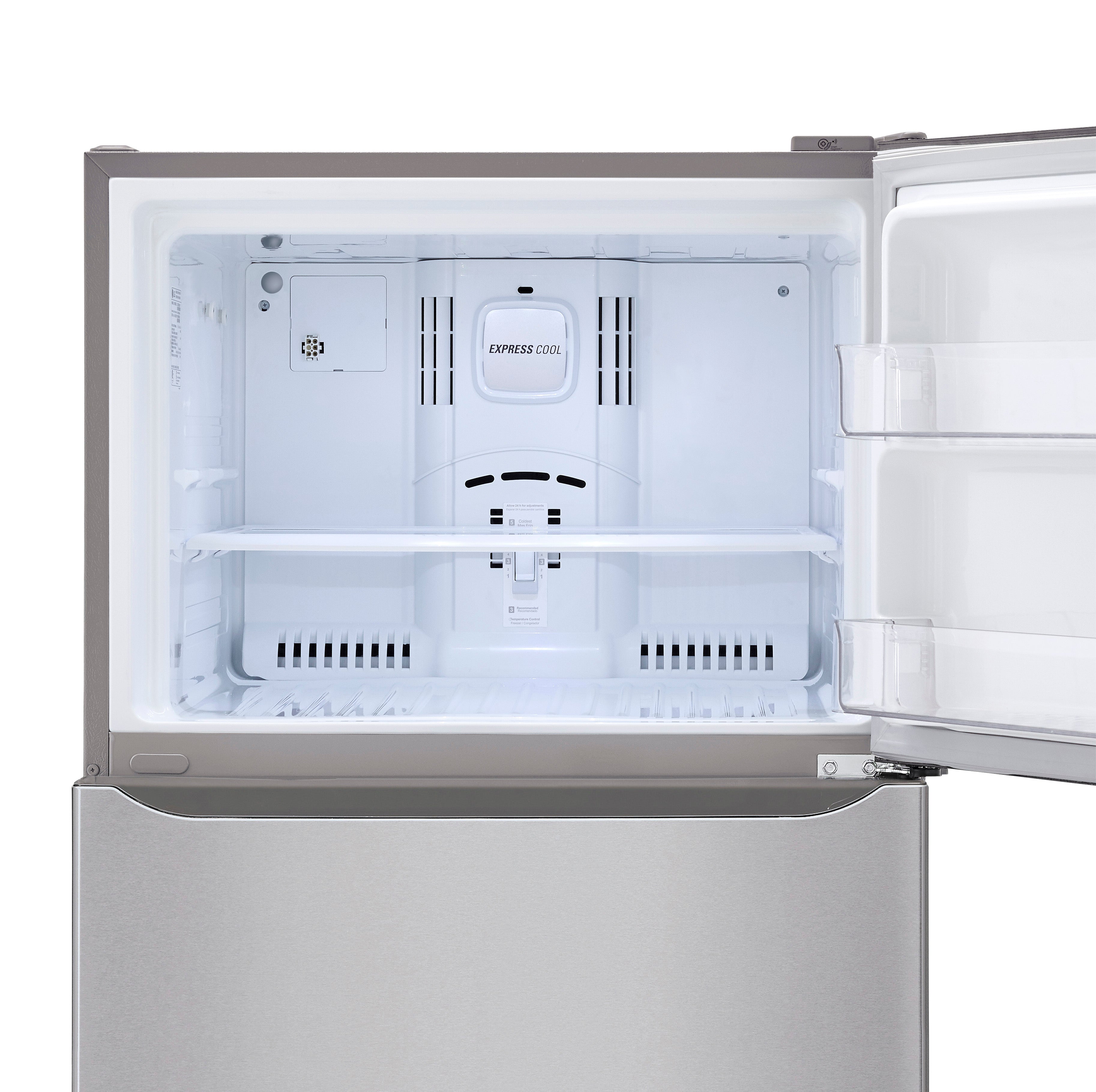 LG Stainless Steel Top Mount Refrigerator (20 Cu. Ft.) - LTCS20040S